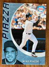 2001 Topps Nestle Baseball Mike Piazza #3 - New York Mets