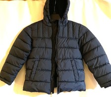 Boys Wonder Nation Hooded Coat Color is Blue Cove Size Small 6-7  Very Warm 