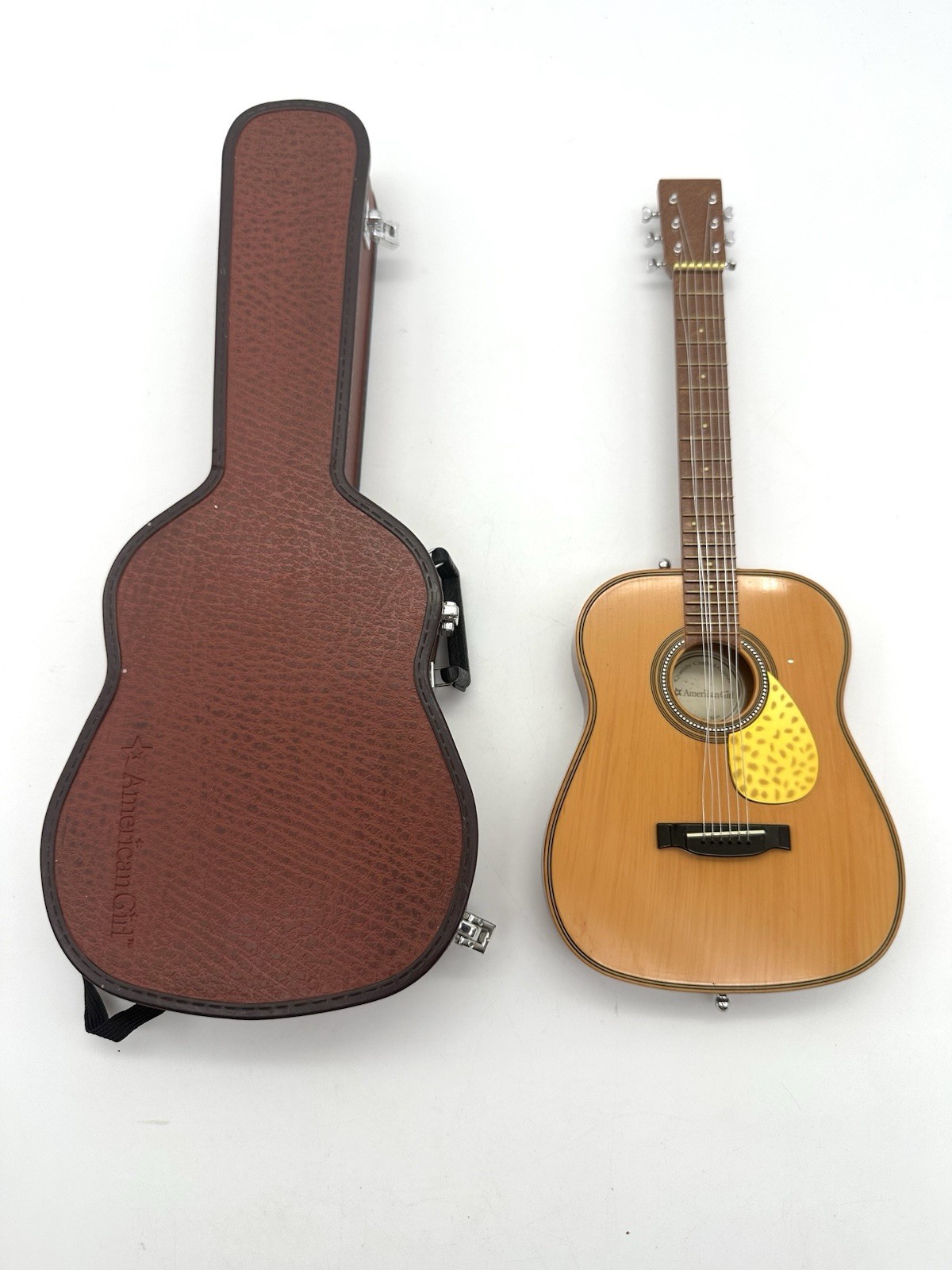 American Girl Doll Guitar & Case For 18&rdquo; Doll - Read Descr