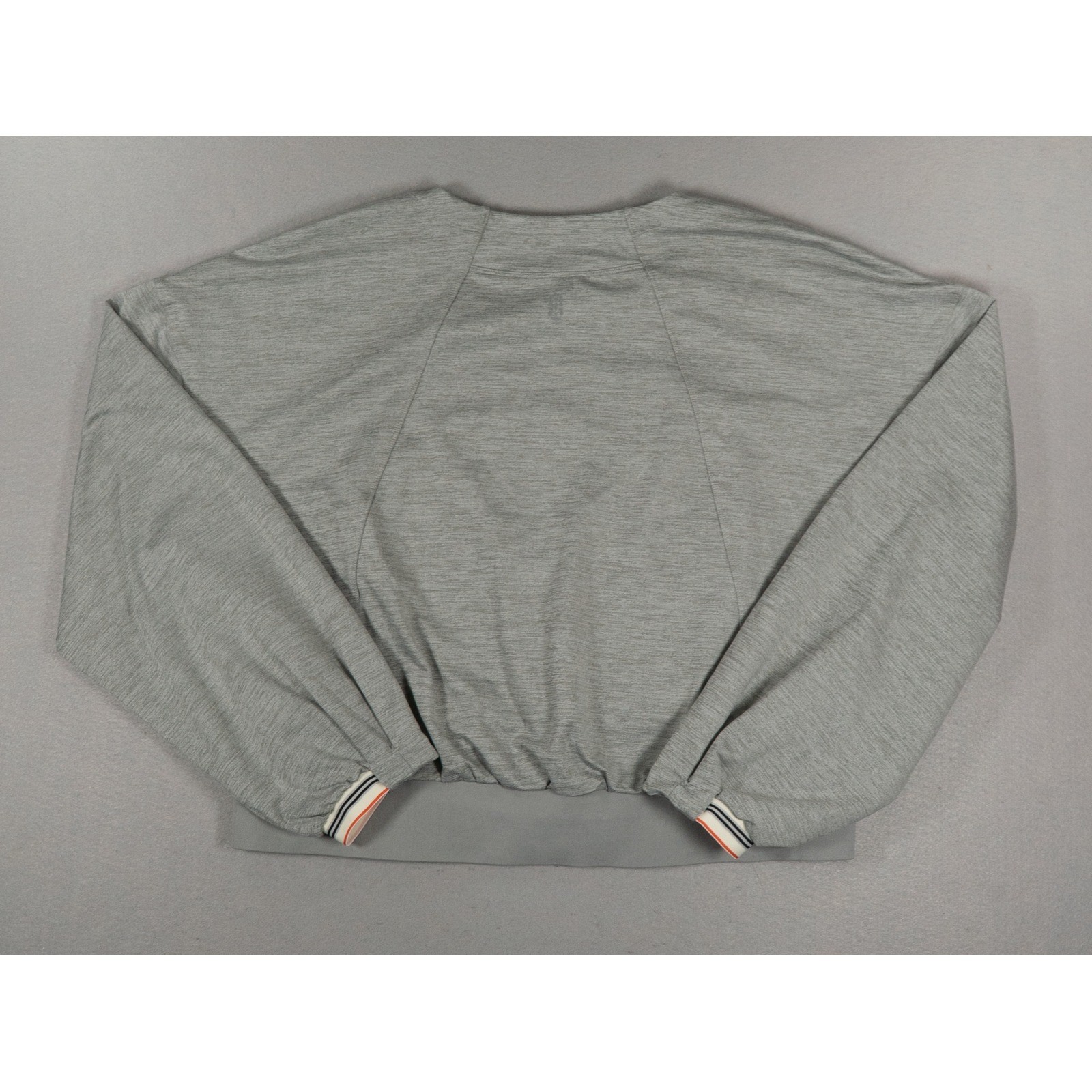 FP Movement Free People Jump Start Layer Cropped Sweatshirt Womens Medium Grey image 4