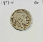 1927 S Buffalo Nickel Good San Francisco