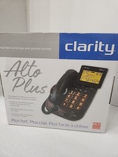 Clarity AltoPlus Amplified Loud Big Button w/ Display Corded Phone Hearing Loss