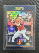 2025 Topps Archives Coby Mayo #231 Black Foil Baltimore Orioles RC