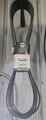 Gates 9640HD FleetRunner Micro-V Serpentine Belt Green Stripe, New Old Stock