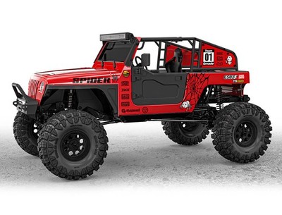 GMADE 1/10 GS02F Spider Jeep Wrangler Style Rock Crawler - RC Car Bausatz
