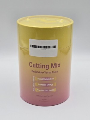 Berberine Yerba Mate Metabolism Energy Supplement Cutting Mix 30 Sticks New