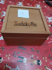 SUDOKU IN LEGNO + ISTRUZIONI + 12 CARTELLINE 12 × 12 × 6.  N 6 - 7 - 9 - 12 - 13