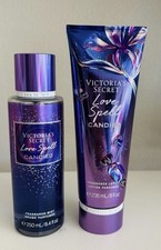 Victoria’s Secret Love Spell Candied Fragrance Mist 8.4oz & Lotion Gift Set