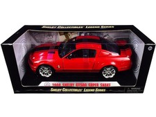 2008 Ford Shelby Mustang Gt500 Super Snake Red With Black Stripes Shelby Collec