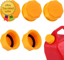 6PCS Gas Can Caps 5 Gallon Gas Can Cap Replacement Universal Coarse Thread Gas