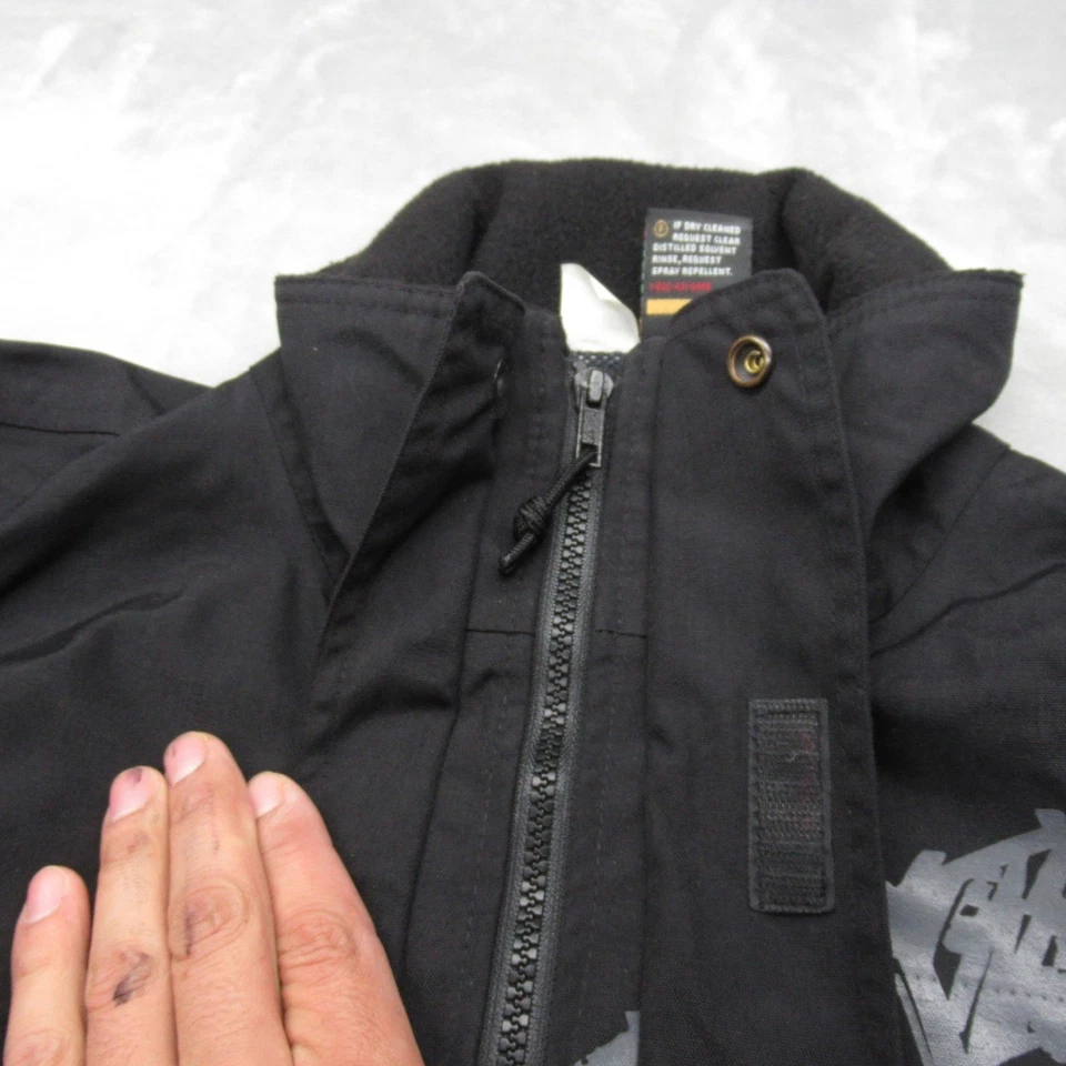 Thor GoreTex Ski Jacket Men Medium Black Extreme Weather Waterproof Snow VTG 90s - Image 3 of 4