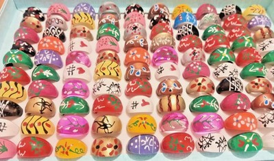 1000 x Großpackung Großhandel Mix n Match Acrylharz Trendy Mode RINGE für Mädchen 