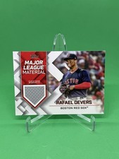 2022 Topps Major League Material Rafael Devers Game Worn Relic Red Sox / Giants