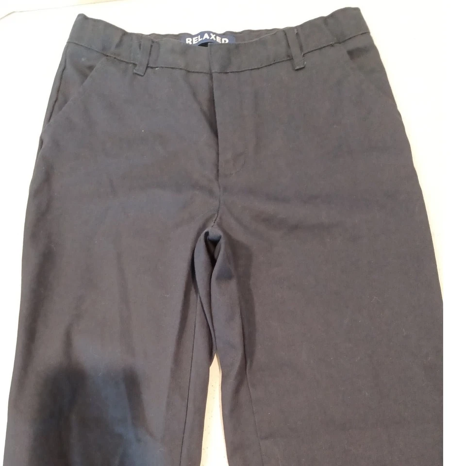 Pantalones Uniforme Tostadas Francesas Relajadas Azul Marino Talla 20 Foto 2 de 4