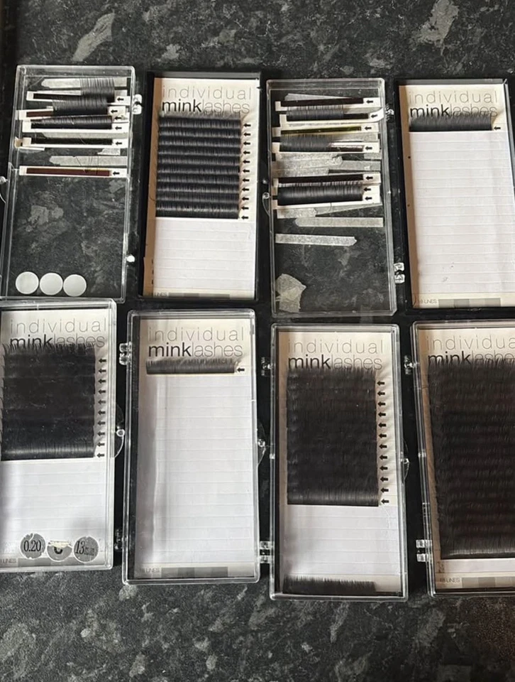 Eyelash Extensions Job Lot Bundle Mixed Items Various Sizes Lengths - Image 3 of 3