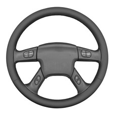 MEWANT Stitch On Custom Fit Steering Wheel Cover For Chevy Silverado CAR20150201