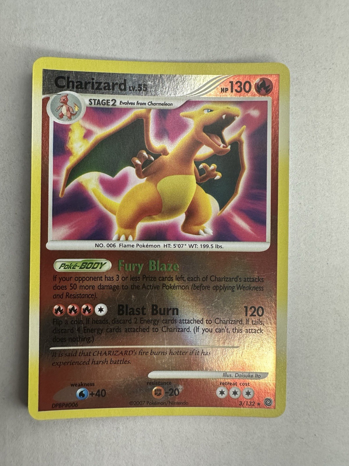 Charizard 3/132 Secret Wonders (Holo) NM
