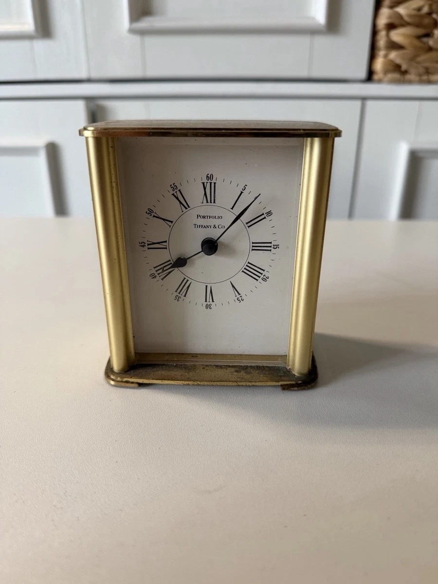 Tiffany & Co. Collectible Desk, Mantel & Shelf Clocks 1970-1979