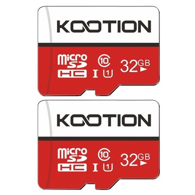 32GB Micro SD Card 2-Pack Class 10 Micro SDHC Card UHS-I Memory Card, High Speed