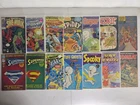 VINTAGE COMIC COLLECTION LOT OF 14 BOOKS SPIDER-MAN CASPER SUPERMAN HOT STUFF