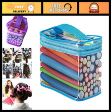Heatless Hair Curlers - 42 Pack Flexi Rods Set, 7 Sizes for Short Long Hair, T