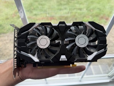 MSI GeForce GTX 1050 2GB OC GDDR5 PCIe Graphics Card Tested Working