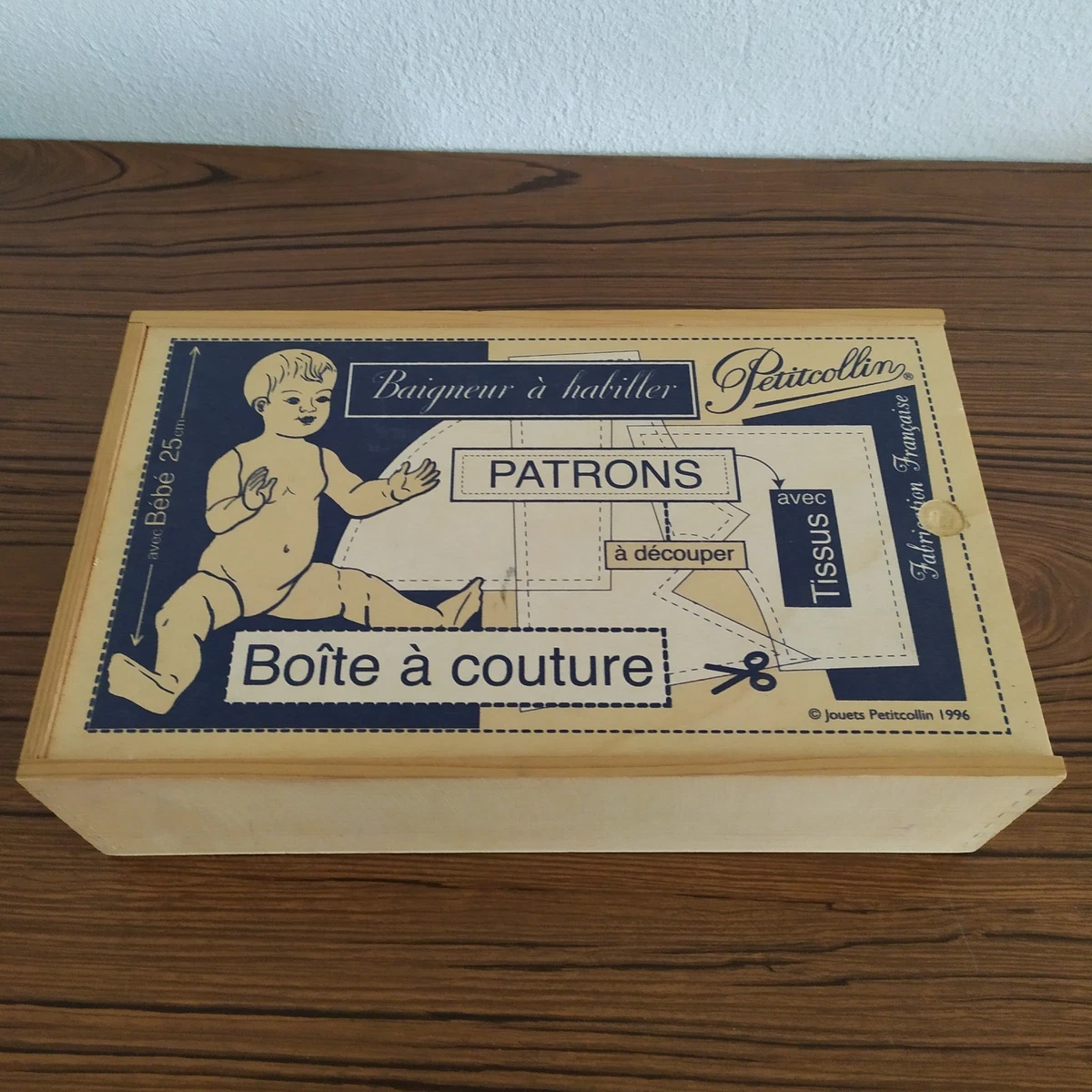 Poupée Petitcollin Communiant – Celluloïd, 17.5cm, 1939 (état Neuf, Jamais Joué)