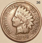 1895 Indian Head Penny Cent