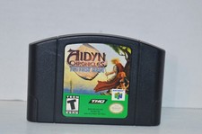 Aidyn Chronicles The First Mage N64 Black Cartridge USA Tested Working