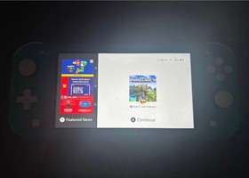 Nintendo Switch Lite Light Blue Handheld Gaming System With Case