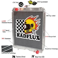 RD41142300 Aluminum Radiator For Kubota Excavator KX161-3 KX121-3 KX121-3S U45-3