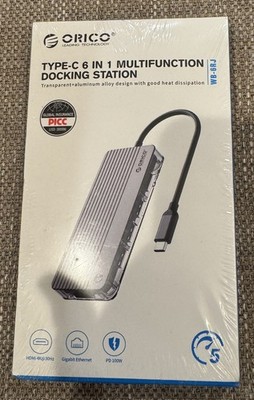 New Orico Type-C 6 in 1 Multifunction Docking Station