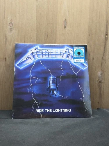 Metallica Ride the Lightning Walmart vinyl (Sealed) Distressed