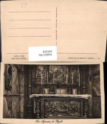 442254,Spain San Ignacio de Loyola Kirche Innenansicht Altar