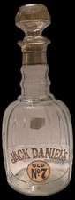 Jack Daniels Whisky Decanter Bottle with Stop...