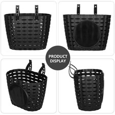 Bicycle Basket Child Handlebar Baskets for Girls Bikes Front Storage