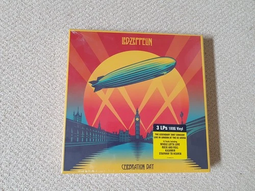 Led Zeppelin - Celebration Day - 3LP  180g Box Set 2012 Live O2 Arena - Sealed