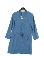 indi & cold A-Line Midi Dress S in Blue