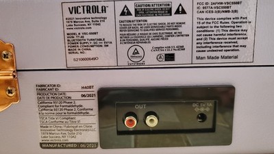 Victrola BT Suitcase Record Player With 3 Speed Turntable  - Pink