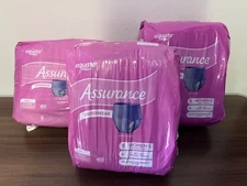 equate Assurance Womens Underwear,  Max Absorbency, XL 48 total LOT OF 3