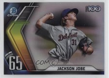 2022 Bowman Chrome Bowman Scouts Top 100 Jackson Jobe #BTP-65 1i3m