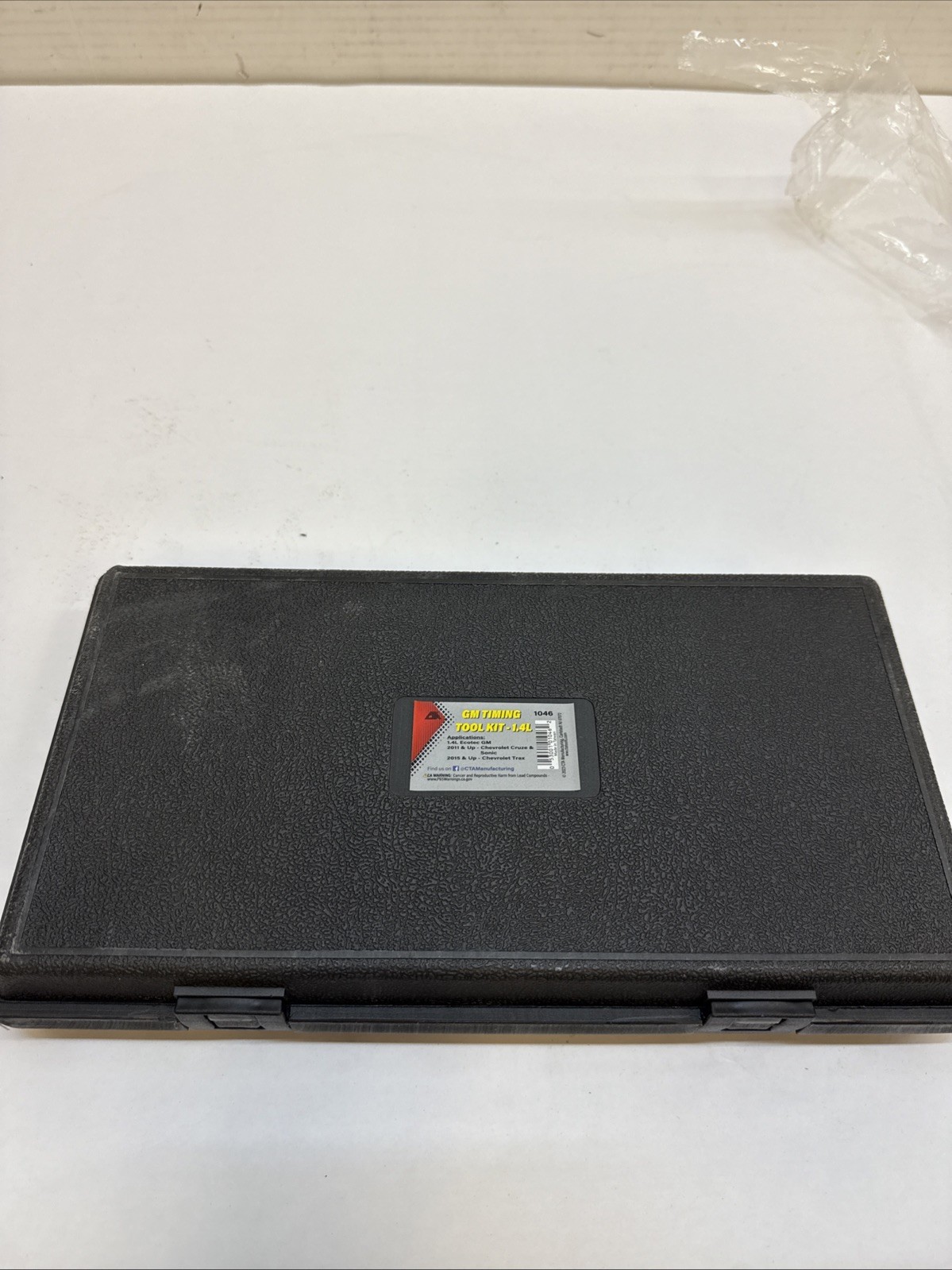 Cta Manufacturing Corp 1046 1.4L Gm Timing Tool Kit New