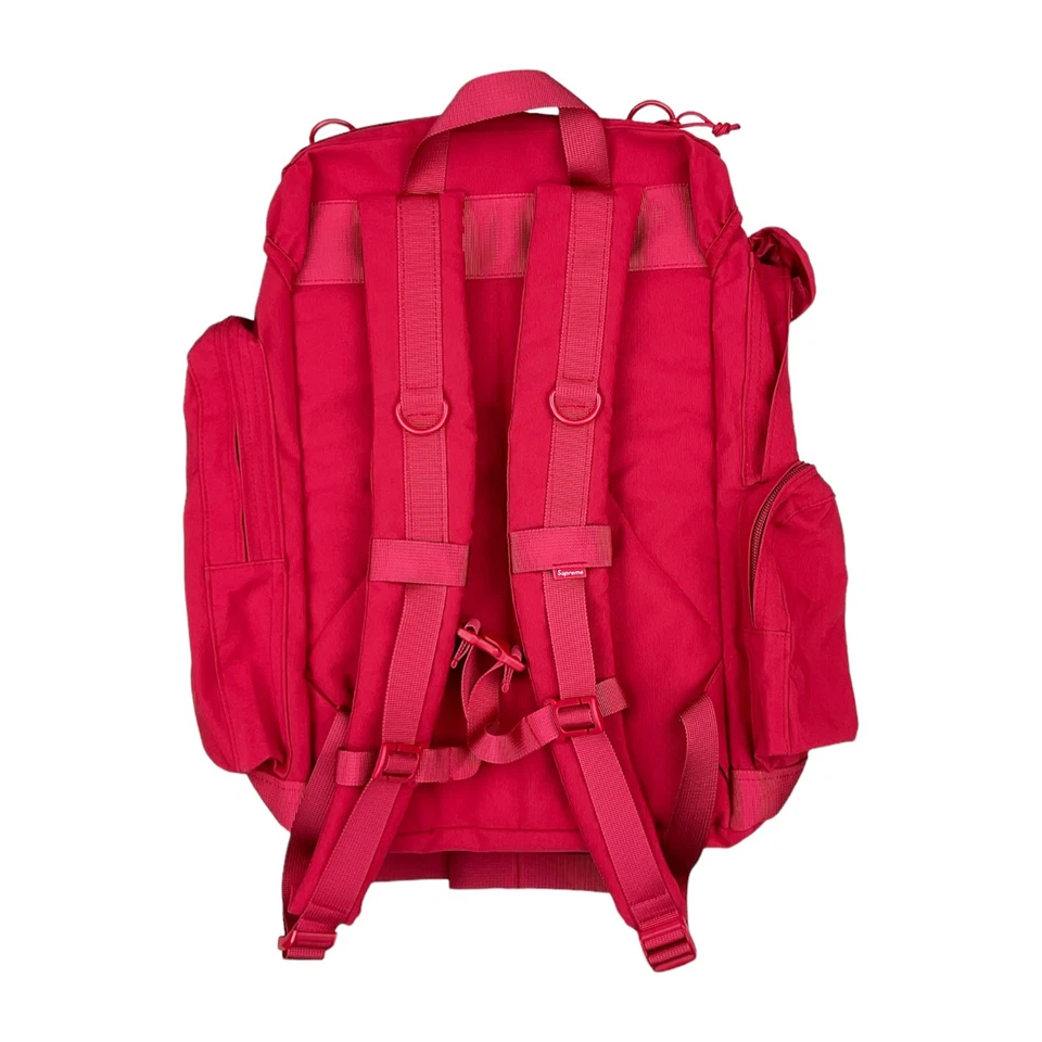 Mochila Supreme SS23 Militar Field Box Roja Foto 2 de 4