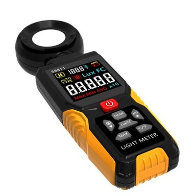 Digital Light Meter Large Screen Display Light Intensity Analyzers Portable Tool