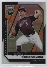 2021 Panini Elite Extra Edition Optic Holo Brock Selvidge #92 0i4k