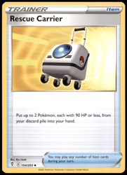Rescue Carrier 154/203 Uncommon Evolving Skies Pokemon TCG Trainer