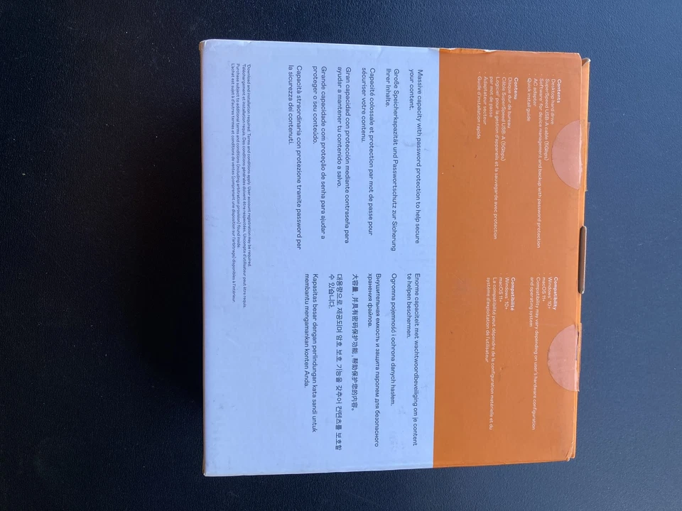 WD My Book 4TB Desktop External Hard Drive USB 3.0 Password Protection Backup - Image 2 of 3