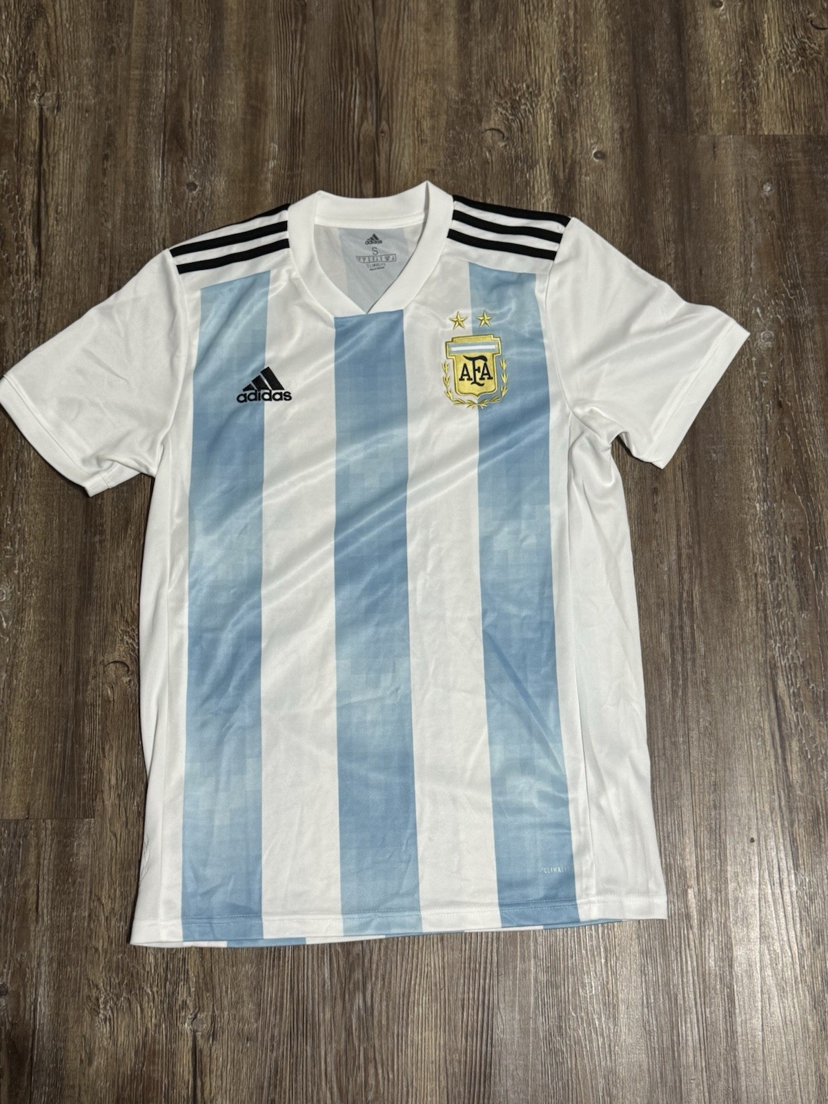 Adidas 2018 Argentina National Team Home Soccer Jersey BQ9324 Men’s Size Small