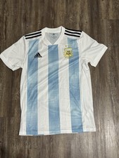 Adidas 2018 Argentina National Team Home Soccer Jersey BQ9324 Men’s Size Small