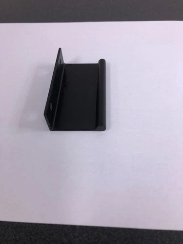 Top Knobs TK501BLK Europa 2" Finger Cabinet Pull, Mercer Series - Black - Picture 3 of 3